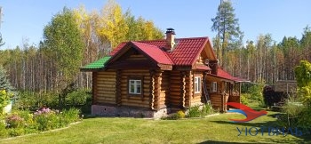 Бревенчатый дом в СНТ Ветеран в Екатеринбурге - yutvil.ru